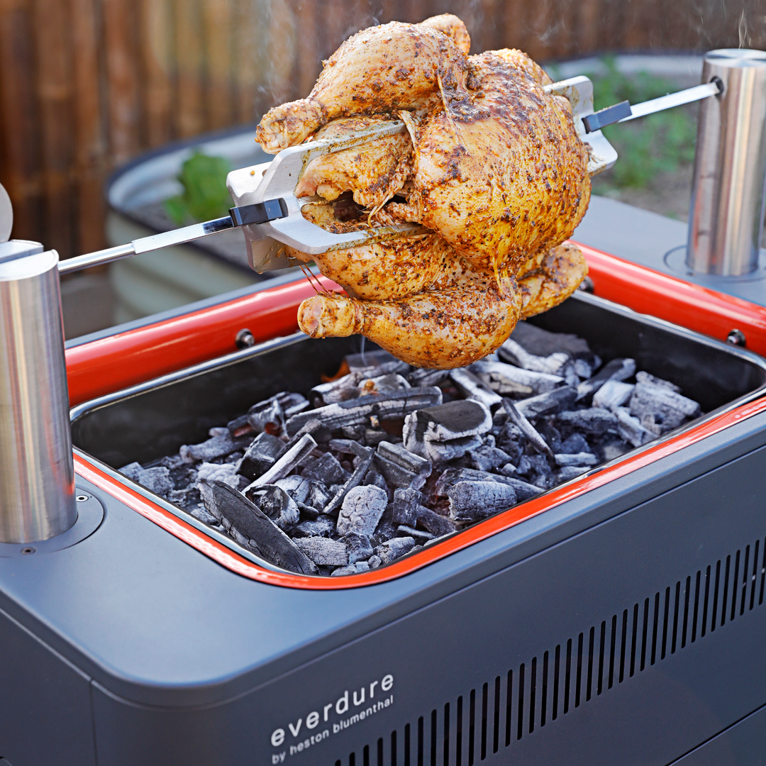 FUSION Rotisserie Chicken Charcoal Grilling
