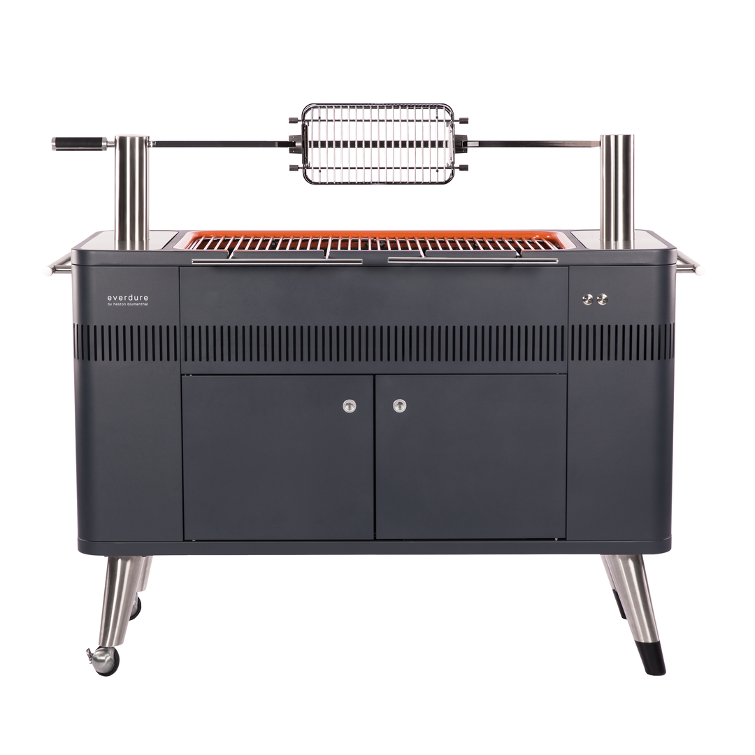 HUB BBQ with Rotisserie Cage
